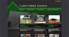 Desktop Screenshot of metalroofingms.com